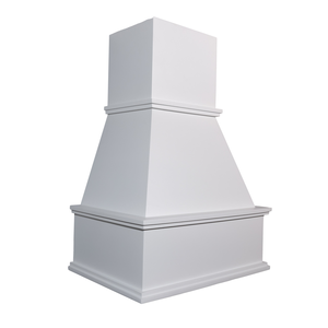 Campana de cocina en forma de T de acero inoxidable OEM con ventilación de madera para contratistas y desarrolladores - Product Image 3