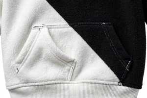 ONETEN APPARELS <b>Men's</b> Color Block <b>Hoodie</b> Plus Size Cotton French Terry Quick Dry Winter Pullover Sweatshirt - Product Image 6