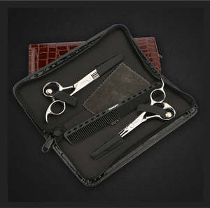 Tijeras de Peluquería de Acero Inoxidable con Punta Afilada y Logotipo Personalizado, Instrumento de Belleza - Product Image 6