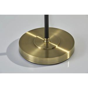Lampe de table en laiton faite à la main avec finition rustique, lumière décorative pour bureau et chevet - Product Image 3