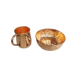 Taza de Lavado de Acero Inoxidable con Asa Esculpida de Alta Calidad, Elegante Recipiente Ritual Decorativo - Product Image 4
