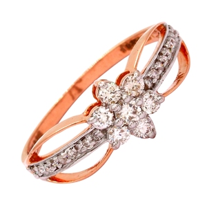 แหวนหมั้นทองคำขาวเพาะเลี้ยงในห้องปฏิบัติการ ได้รับการรับรองจาก IGI INGEMCO เพชรทรงบริลเลียนต์แบบฝังหนามเตย สไตล์คลาสสิก ทองคำบริสุทธิ์ 14K สำหรับผู้หญิง - Product Image 4