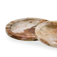 Ensemble de sous-verres en onyx marbré de qualité supérieure, design moderne et antique, grande dalle, décoration de table de cuisine, haute qualité, écologique, durable, 5 ans