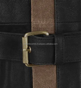 Top Trending Transpirable y Cómodo Precio al por mayor Moda de invierno Oem Diseños Chaqueta de cuero genuino para hombres - Product Image 2