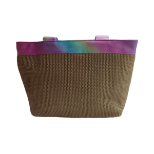 กระเป๋าถือสุดเก๋ชายหาดกระเป๋าฟางสำหรับวันที่มีสไตล์ที่ริมทะเล - Product Image 2