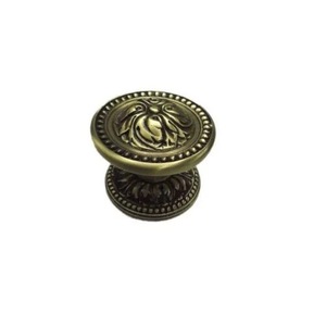 Moroccan Style Pierced Brass Cabinet Knob Openwork Geometric <b>Hardware</b> - Product Image 4