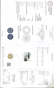Élégants diamants de laboratoire certifiés IGI D'VINS JEWELS, taille brillant, couleur D Fancy Light, forme personnalisée, 0,5 ct à 6 ct - Product Image 5