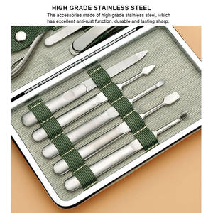 Top Selling Manicure <b>Pedicure</b> <b>Set</b> High Quality Custom Made Stainless Steel Lightweight Manicure Kit With Customized Packaging - Product Image 4