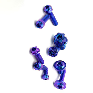 Tornillos de titanio ligeros y duraderos para reparación de correas y cadenas de reloj, nuevos tornillos superiores personalizados - Product Image 1
