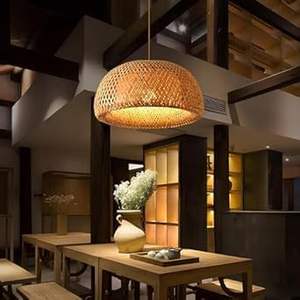Pantalla de Lámpara Colgante de Bambú Minimalista Moderna, Tejida Naturalmente, para Decoración del Hogar, Venta al por Mayor, Fabricada por KingCraftViet - Product Image 3