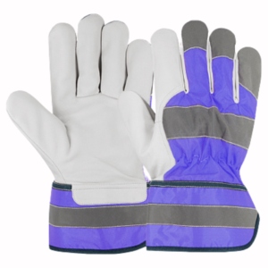 Guantes de Seguridad de Cuero Vacuno Canadiense de Primera Calidad, Resistentes al Calor y a las Chispas, Guantes de Trabajo Canadienses - Product Image 2