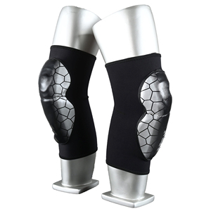 Genouillères rembourrées en nid d'abeille personnalisées pour le basketball, le football, le volley-ball, protection anti-collision, genouillères élastiques pour protéger les tibias - Product Image 2