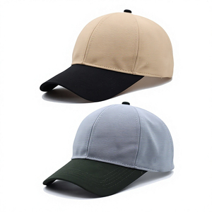 Gorra Unisex de 6 Paneles con Cierre a Presión, Visera Negra, Ajustable con Hebilla Metálica, Gorra de Béisbol Informal de Sarga para Adultos, para las Cuatro Estaciones - Product Image 4