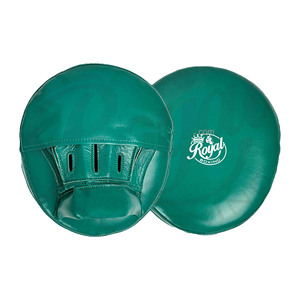 Objetivo de mano de entrenamiento de cuero genuino para MMA y artes marciales Impreso Kick & Focus Pads para Muay Thai Boxing - Product Image 1