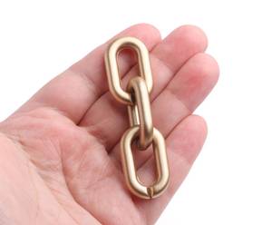 Cadena Larga de Resina, Estilo Moderno, Mezcla de Colores, Punk, Hueca, Grande, Gruesa, de Varias Piezas, Decoración para el Hogar, Hecha a Mano - Product Image 1