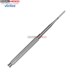 Ciseau à os n° 5, 6,75 pouces, pointe de 4 mm, en acier inoxydable courbé, SIGAL MEDCO SM-DS-491, économique, manuel, certifié CE, chirurgical, orthopédique - Product Image 6