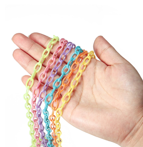 Resin Links Chain Customizable Logo Luxury Resin <b>Wall</b> Chain Link Hanging for Stylish Home Decorative Item - Product Image 1