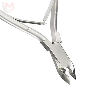 Professional Stainless Steel <b>Nail</b> Clipper 15mm Bevel Jaw Wide Opening Curved Blade Sharp Tip for Thick <b>Nails</b> Adult Use - Product Image 2