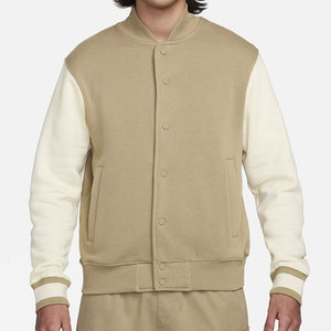 Vestes universitaires en laine et cuir, vestes letterman personnalisées brodées, disponibles pour la production de marques. - Product Image 1