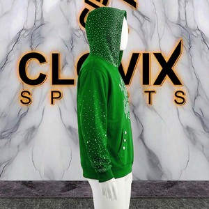 Sudadera con Capucha Personalizada para Hombre CLOVIX SPORTS, 100% Algodón, Diseño con Bordado y Estampado Puff, Fabricante de Sudaderas al por Mayor - Product Image 5