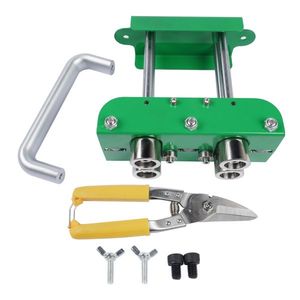 Utensile per la lavorazione della lamiera con cesoie per la piegatura di lamiere in acciaio, alluminio e rame - Product Image 6