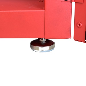 Armoire à outils en acier noir mat avec 3 tiroirs, idéale pour le rangement dans les garages et ateliers - Product Image 3