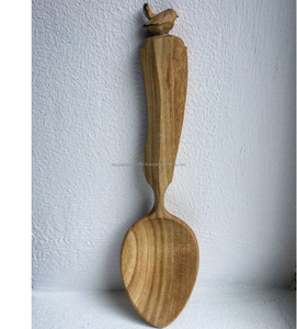 Cuchara de Cocina de Madera de Acacia Natural Ecológica de Lujo con Logotipo Personalizado para Fiestas, Procedente de la India - Product Image 3