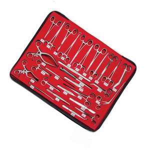 Ensemble d'instruments chirurgicaux pour hernie de qualité supérieure, 28 pièces, acier inoxydable de qualité chirurgicale, finition satinée, réutilisable, autoclavable, CE ISO - Product Image 5