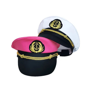 Casquettes de fatigue Chevalier d'Argent Commanderie des Templiers Régalia Maçonnique Feutre/Velours Personnalisable Broderie à la main Métal Argenté MOQ - Product Image 6