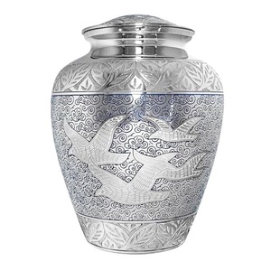 Urna para Cenizas de Adultos con Silueta Refinada para Almacenamiento de Cenizas Cremadas, Ceremonias Funerarias y Tributo Conmemorativo Respetuoso - Product Image 1