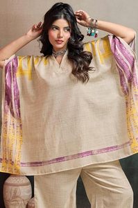 Premium <b>Linen</b> Women Co-ord Set Digital Print Summer Wear Office Wear - Product Image 3