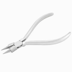 Pince à boucler en fil d'acier inoxydable TRIDENT avec poignée simple pour la fabrication de colliers - Product Image 3