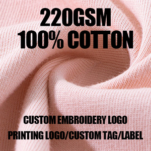 T-shirt en coton tricoté pour homme, manches courtes, couleur unie, respirant, coupe classique, service OEM, impression de logo sur le devant - Product Image 2