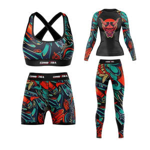 High Demanded Product Custom MMA Men Rash Guard for Outdoor Usage Fully Customized Sublimation Printing Rash Guards for Men's - Product Image 4