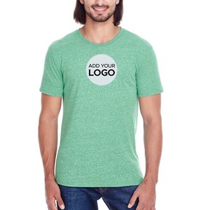 เสื้อยืดคอกลมสีแดงทรงเข้ารูป ผ้าโพลีคอตตอน Bella+Canvas Next Level สำหรับผู้ชาย - Product Image 3