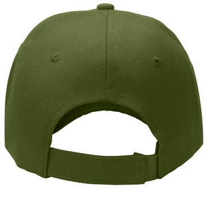Gorra de Béisbol Personalizada de 6 Paneles, Color Naranja Sólido, Sarga de Algodón, Cierre Trasero Ajustable, Estilo Casual, Gorra para Adultos - Product Image 5