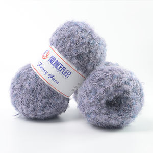 Fabrication de fils mélangés de polyester recyclé bon marché pour le tricot - Product Image 2