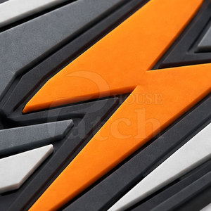 Waterproof Custom PVC Patches Rubber Logo Badges 3D Raised Pattern Flexible For Jackets Hats Bags Uniforms Sportswear And Gear - Product Image 6