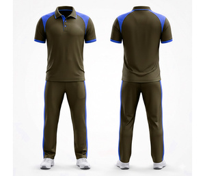 Custom Made <b>Cricket</b> Team Wear Supplier from Pakistan | Men Women Youth <b>Cricket</b> Wears Polo Shirt and Trouser Full Team - Product Image 4