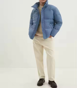 Custom Made Puffer <b>Jacket</b> <b>Waterproof</b> and <b>Padded</b> Design Winter <b>Jacket</b> for Men Lightweight & Warm Perfect for Outdoor Wear - Product Image 4