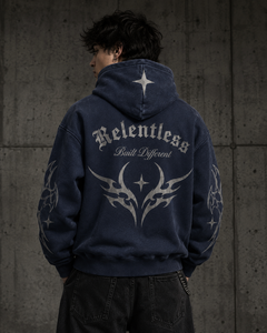 High Quality Spandex/<b>Polyester</b> Fleece Men Winter full zip Comfortable Breathable Hoodie Pullover Loose Fit Luxury Designer - Product Image 3