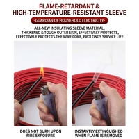Harga Pabrik Kabel Paralel 2 Inti RVB Fleksibel Berisolasi PVC 2*0.3/0.5/0.75/1/1.5mm² PVC Tembaga Murni RVB untuk Kabel Internal