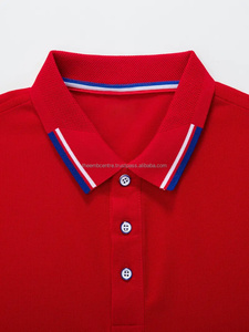 Camiseta de hombre de primera calidad, logotipo personalizado, algodón grueso, 100% algodón, manga corta, polos, polos para hombre - Product Image 4