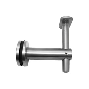 Adjustable Handrail Bracket for Modern Stainless Steel Handrail Glass Mounting Stainless Steel Handrail Fitting - Product Image 1