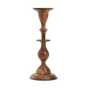 Juego de Portavelas de Madera de Mango Rústico Hecho a Mano, Candelabros Decorativos de Madera para Centro de Mesa de Boda o Decoración de Casa de Campo - Product Image 5
