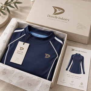 Camiseta de Natación Musulmana de Secado Rápido con Cuello Alto, Manga Larga y Protección UV - Product Image 4