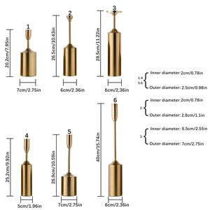 Handcrafted Solimo Gold Candle Holder Designer Metal <b>Tealight</b> Stand Rustic Home Decor & Gifting At Global Wholesale Export - Product Image 3