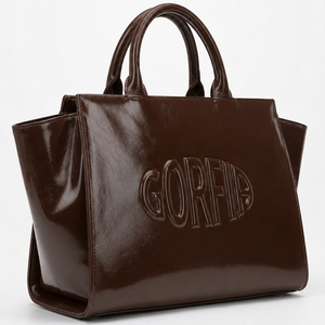 Bolso de Hombro de Cuero Nubuck para Mujer, Marca Original GORFIA, Personalizado, con Letra Grabada, Gran Capacidad - Product Image 3