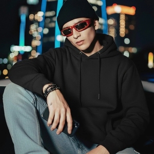 Sudadera con Capucha Oversize de Alta Calidad con Logotipo Bordado Personalizado, Unisex, Estilo Urbano de Invierno, Hombros Caídos, 100% Algodón, Sudadera para Mujer - Product Image 4