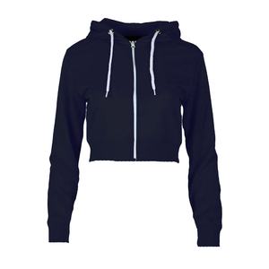 Pull d'hiver pour femmes Crop Top Hoodies Excellent Design avec Logo personnalisé Nouvelle Collection Usine Fabrication en vrac - Product Image 4